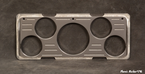 40 Ford Car 3 1/8 Five Gauge Insert Panel