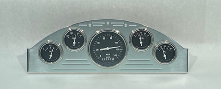 57 Ford Car Five Gauge Panel