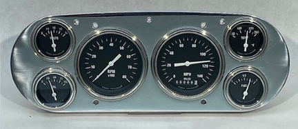 54/58 Dodge Truck Six Gauge Panel