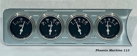 41/48 Chevrolet Car 2 1/16 Four Gauge Panel